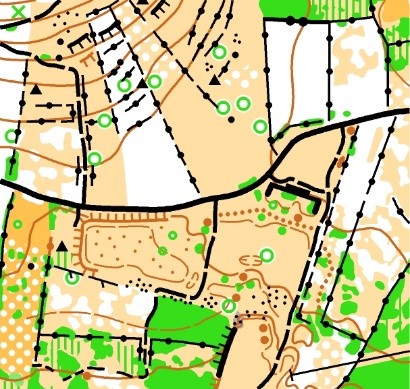 Existing map